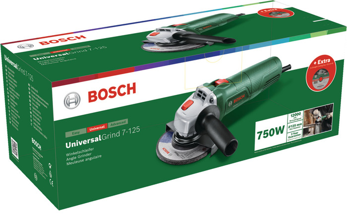 Bosch UniversalGrind vinkelsliper 750 W